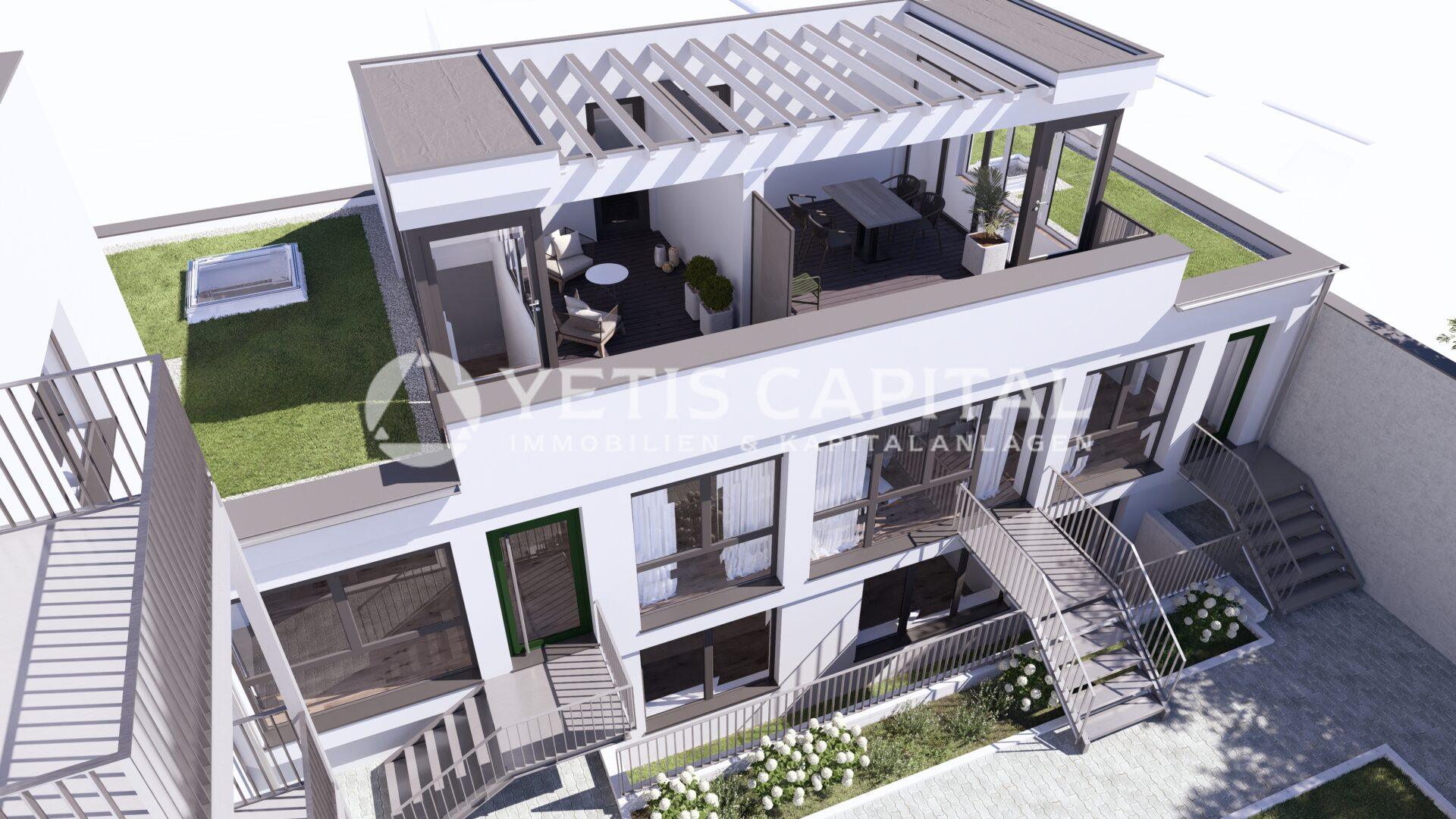 Visualisierung Dachterrasse