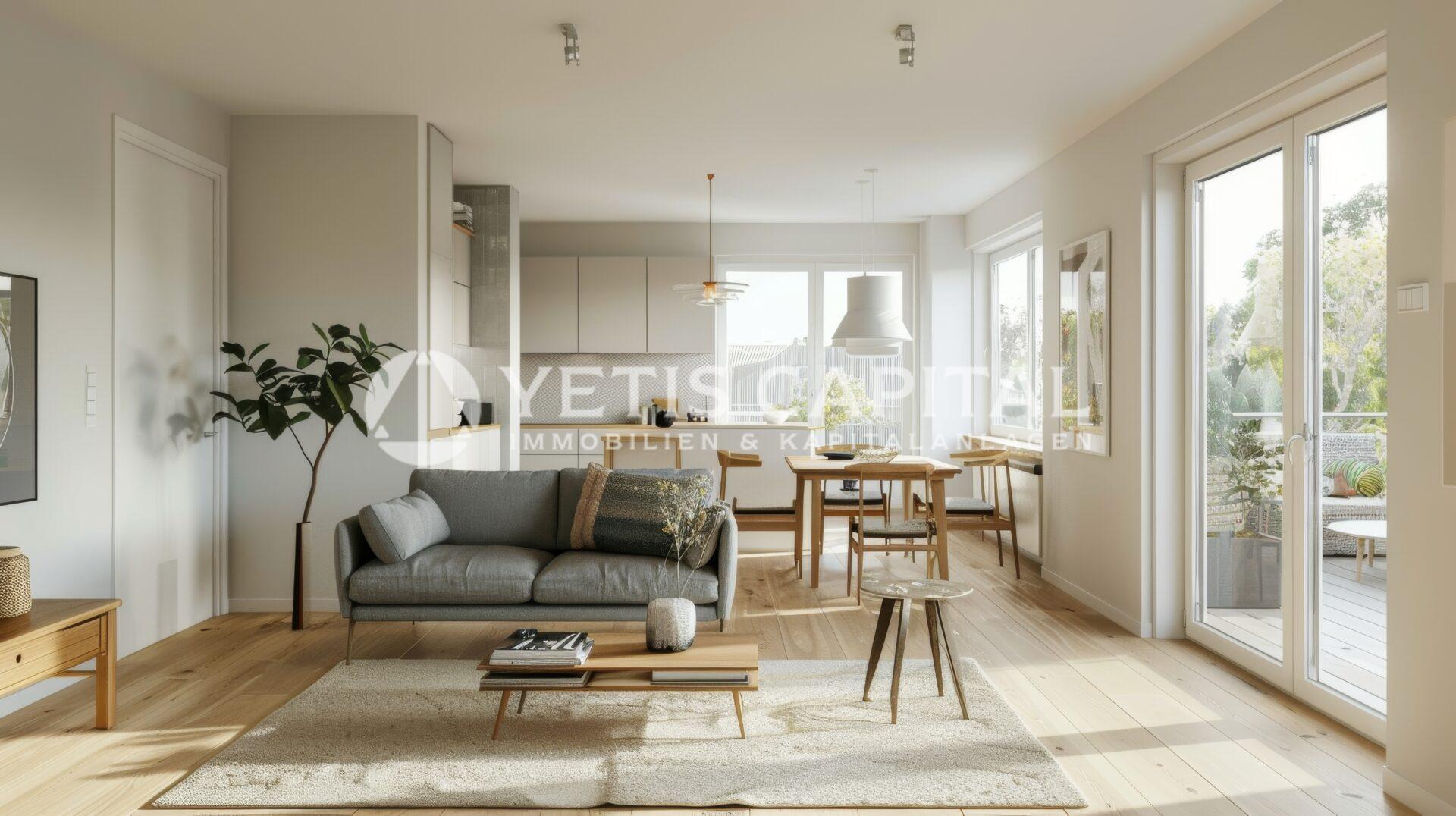 Visualisierung Musterwohnung